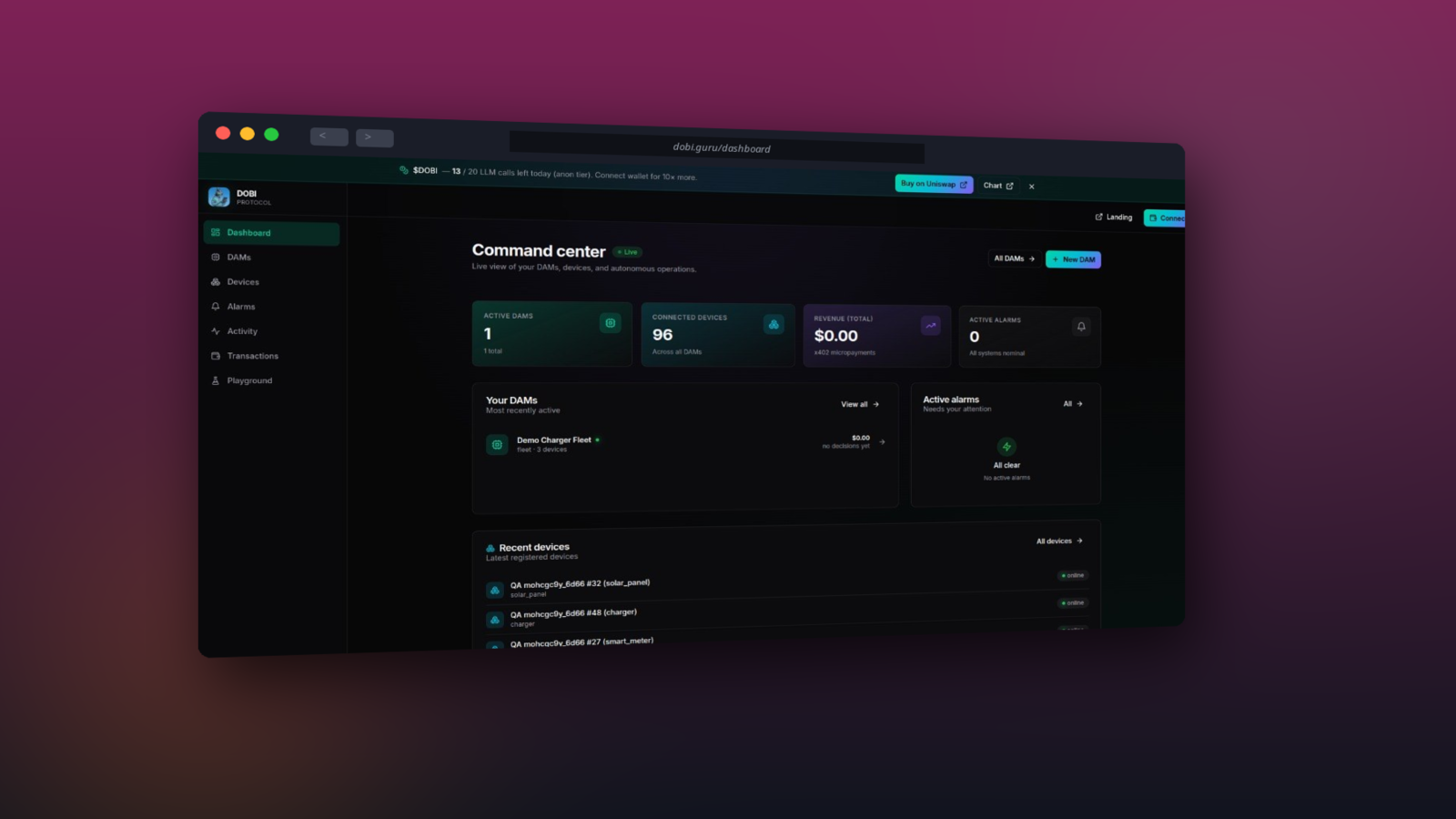 Dobi Agent — IoT Web3 Assistant