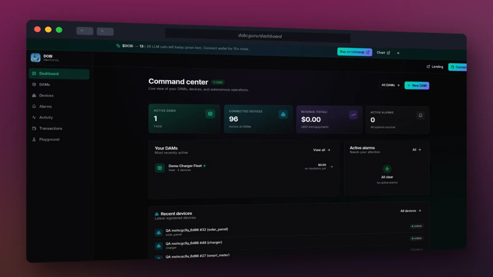 Dobi Agent — IoT Web3 Assistant